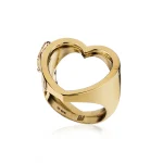 Cuore ring color oro