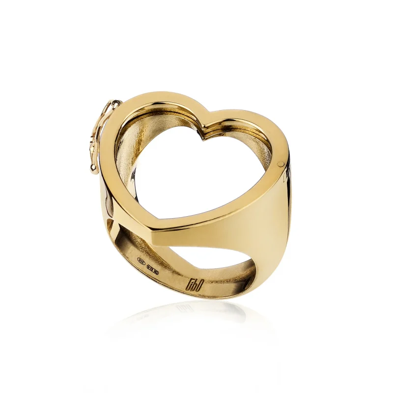 MOODSWINGS-CuoreRing-S1 Cuore ring color oro