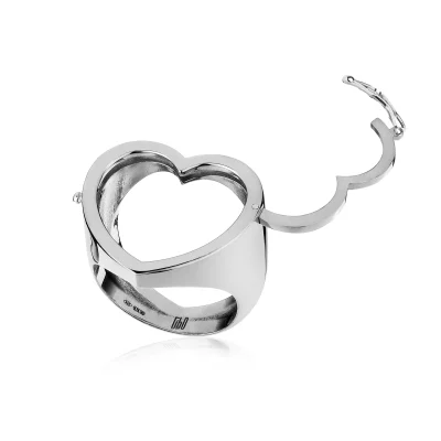 MOODSWINGS-CuoreRingAG-S2 Cuore Ring color argento