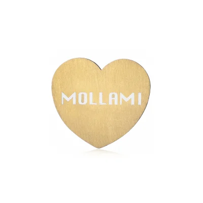 MOODSWINGS-Mollami-S Targhetta Mollami color oro